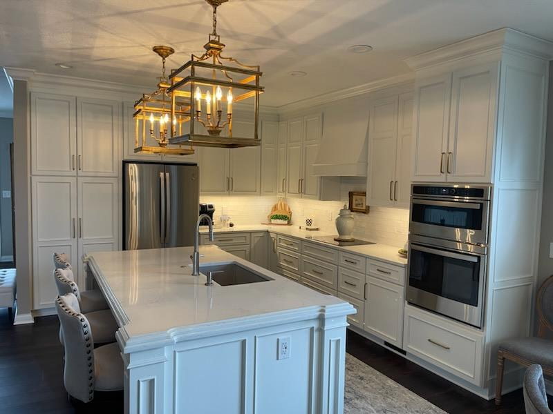 Cream & Brass Kitchen
